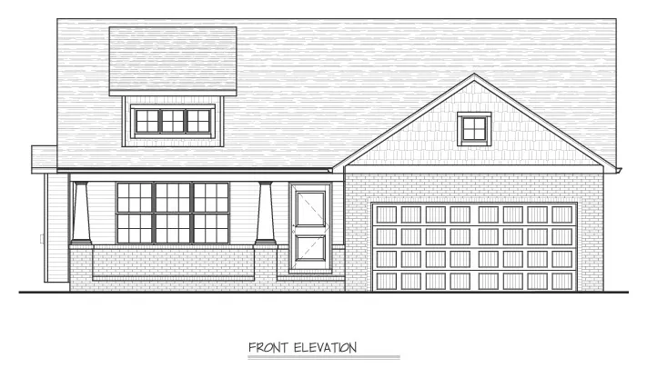 Aspyn front elevation by H&L Builders